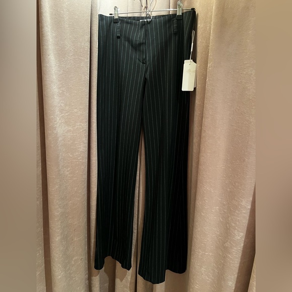 Striped Business Pants Europe Size 42 (Size 32 US) - Picture 1 of 6